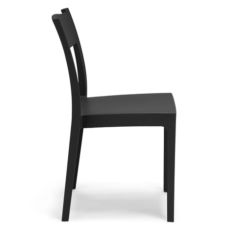 Sedia in polipropilene Vesta impilabile Design moderno da Interno/Esterno