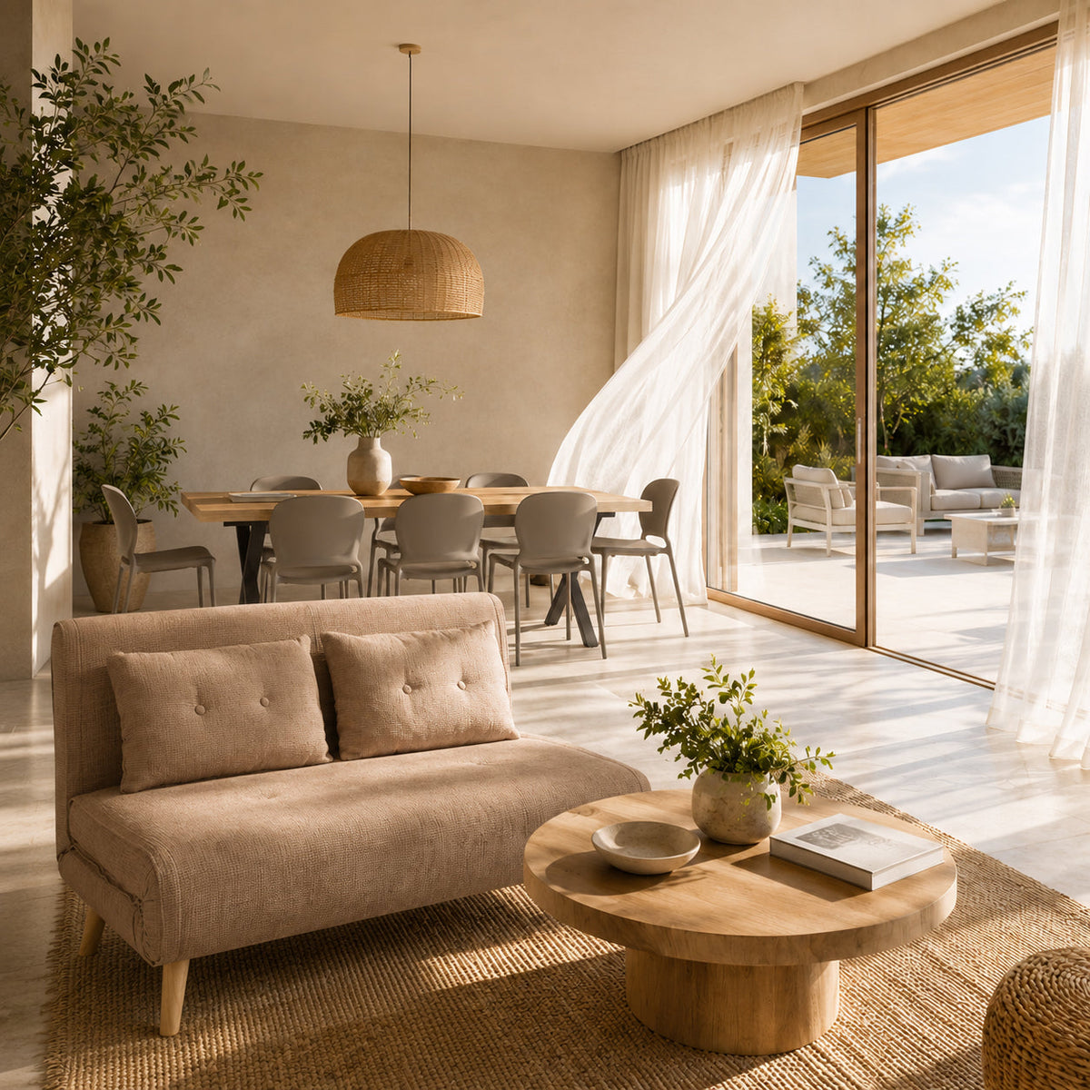 Consigli per vivere la casa in estate: freschezza, comfort e stile