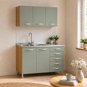 Cucina Maka Verde Salvia: la nuova finitura che porta la natura in casa