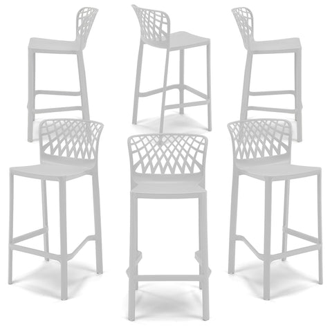 Sgabello in polipropilene Arko 100% Made in Italy sg. seduta da 65