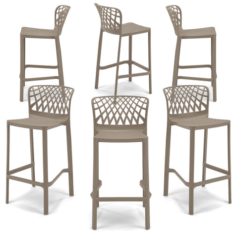 Sgabello in polipropilene Arko 100% Made in Italy sg. seduta da 65