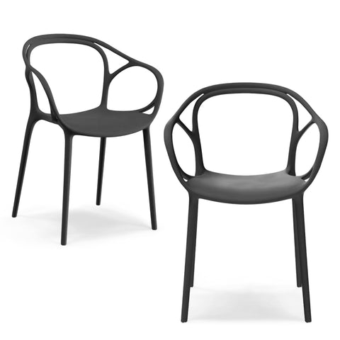 Sedia in polipropilene CHIARA impilabile Design moderno da Interno/Esterno