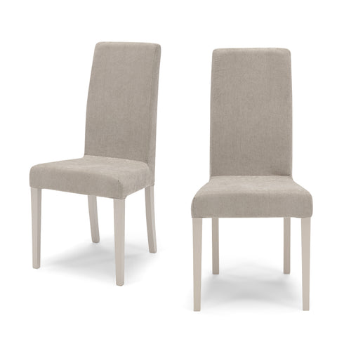 Sedia imbottita EDI SFODERABILE per sala da pranzo in tessuto sfoderabile Design moderno