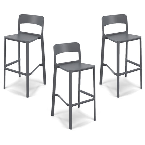 Sgabello in polipropilene Stil 100% Made in Italy sg. seduta da 65