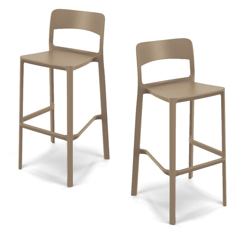 Sgabello in polipropilene Stil 100% Made in Italy sg. seduta da 65