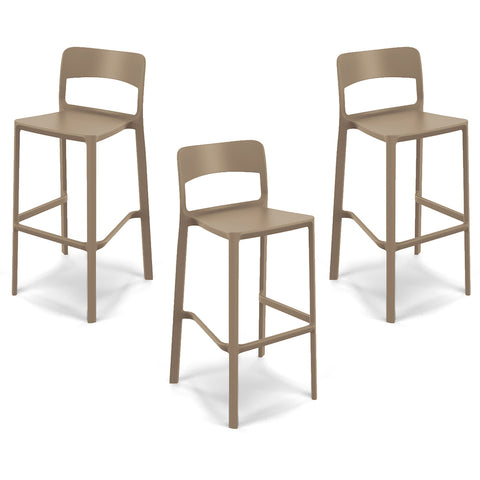 Sgabello in polipropilene Stil 100% Made in Italy sg. seduta da 65