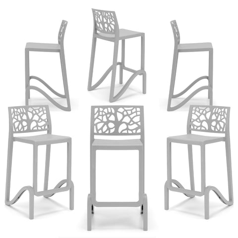 Sgabello in polipropilene Teti sg. seduta da 65