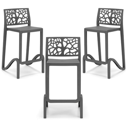 Sgabello in polipropilene Teti sg. seduta da 65