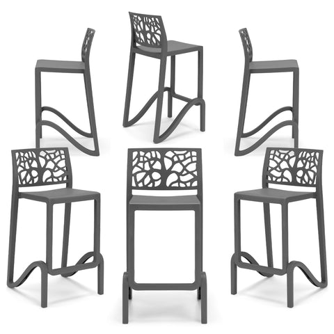 Sgabello in polipropilene Teti sg. seduta da 65