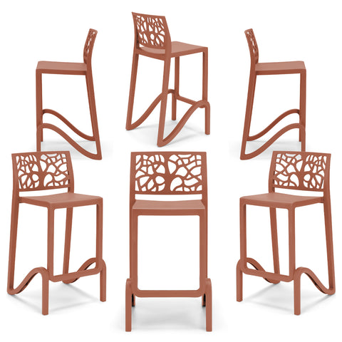 Sgabello in polipropilene Teti sg. seduta da 65