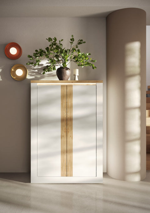 Mobile Contenitore a 2 ante, Linea Ischia 100% Made in Italy