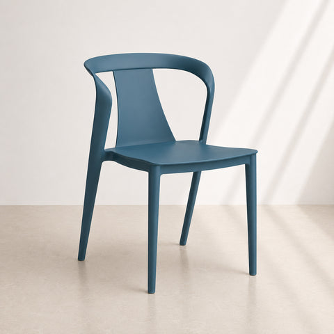 Sedia in polipropilene Alba impilabile Design moderno da Interno/Esterno