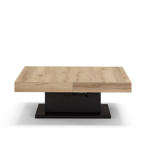 Tavolo allungabile salvaspazio APOLLO 120x80 allungabile centralmente fino a 220cm e regolabile in altezza