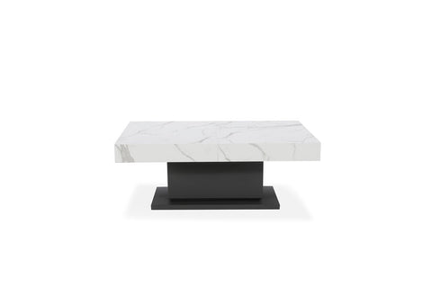 Tavolo allungabile salvaspazio APOLLO 120x80 allungabile centralmente fino a 220cm e regolabile in altezza