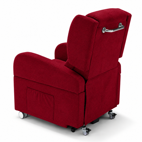 Poltrona elettrica relax 4 Motori Atlanta con Sistema LIFT, Kit Optional Tavolino e Kit Optional Batteria