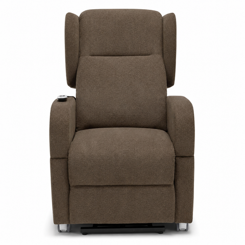 Poltrona elettrica relax 4 Motori Atlanta con Sistema LIFT, Kit Optional Tavolino e Kit Optional Batteria