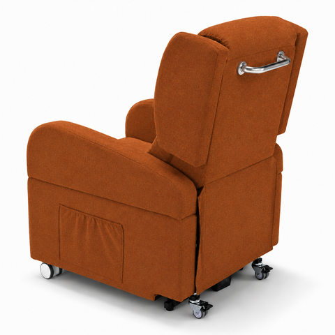 Poltrona elettrica relax 4 Motori Atlanta con Sistema LIFT, Kit Optional Tavolino e Kit Optional Batteria