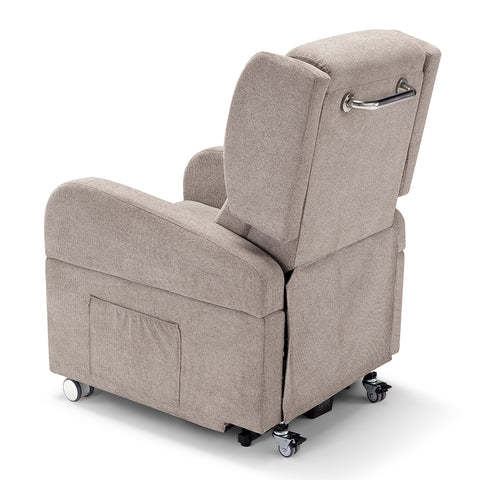 Poltrona elettrica relax 4 Motori Atlanta con Sistema LIFT, Kit Optional Tavolino e Kit Optional Batteria