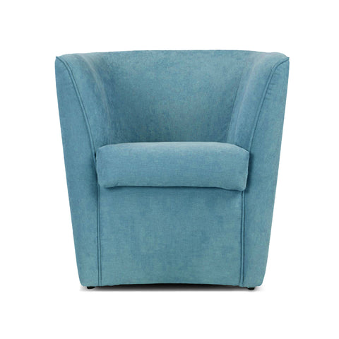 Poltrona AZZURRA artigianale 100% MADE IN ITALY