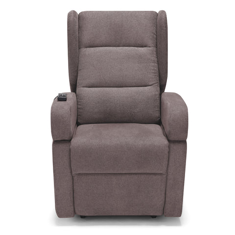 Poltrona elettrica relax Bilbao 4 motori con Batteria, Drive System, Vibromassaggio, Sistema Riscaldante e Kit Optional Tavolino Legge 104
