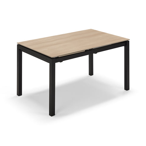 Tavolo da pranzo allungabile 110x70 modello BORA top in grès ceramico top in grès ceramico