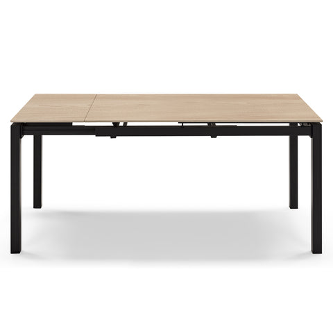 Tavolo da pranzo allungabile 130x80 modello BORA top in grès ceramico