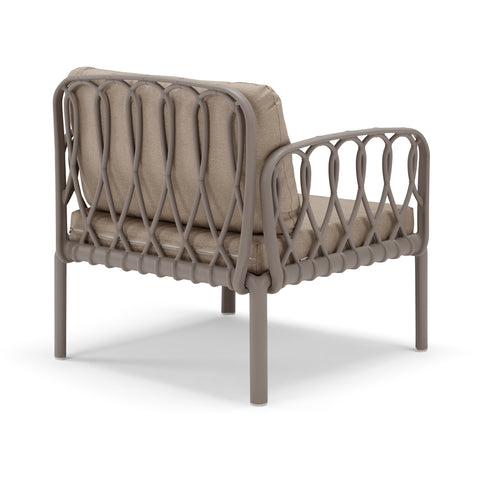 Set da giardino modulare Capri con Divano, Due poltroncine e Tavolino