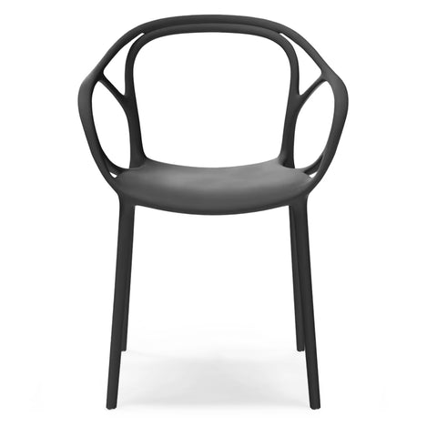Sedia in polipropilene CHIARA impilabile Design moderno da Interno/Esterno