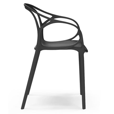 Sedia in polipropilene CHIARA impilabile Design moderno da Interno/Esterno