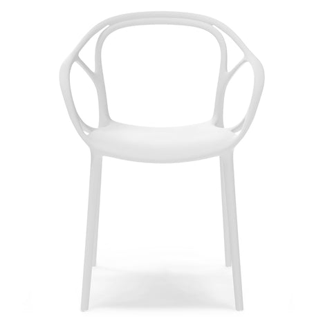 Sedia in polipropilene CHIARA impilabile Design moderno da Interno/Esterno