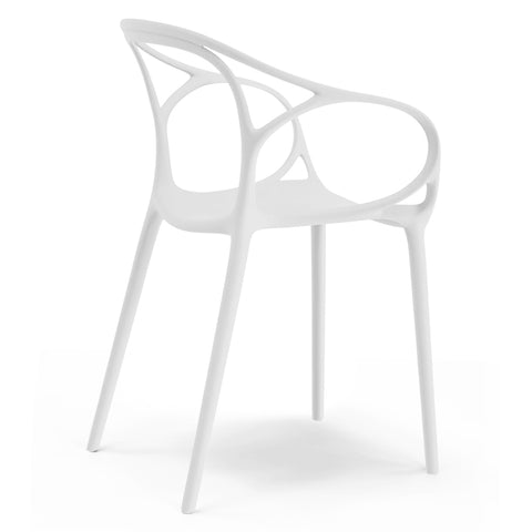 Sedia in polipropilene CHIARA impilabile Design moderno da Interno/Esterno