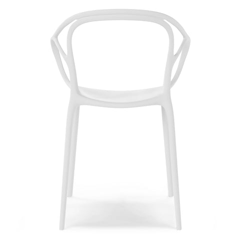 Sedia in polipropilene CHIARA impilabile Design moderno da Interno/Esterno
