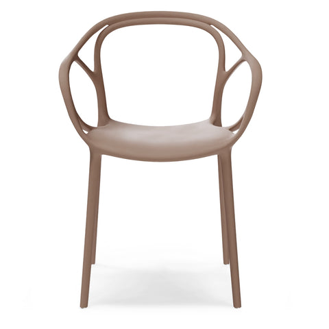 Sedia in polipropilene CHIARA impilabile Design moderno da Interno/Esterno