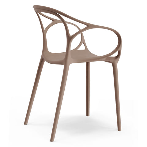 Sedia in polipropilene CHIARA impilabile Design moderno da Interno/Esterno