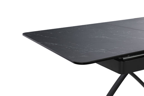 Tavolo allungabile salvaspazio CRONO 120x75 allungabile centralmente fino a 150cm e regolabile in altezza