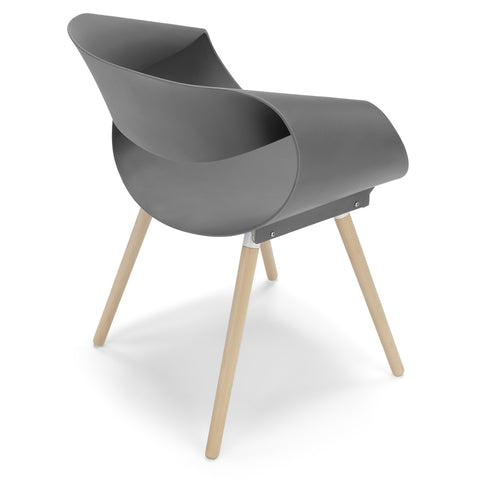 Sedia in polipropilene Diletta design moderno da Interno/Esterno
