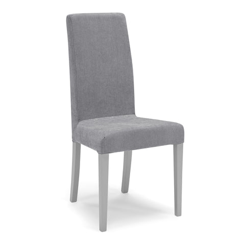 Sedia imbottita EDI SFODERABILE per sala da pranzo in tessuto sfoderabile Design moderno