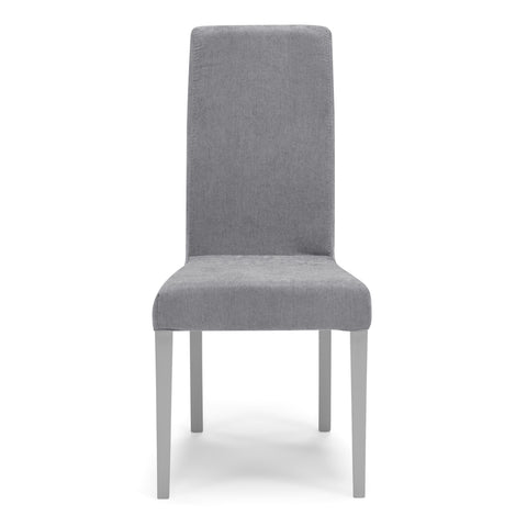 Sedia imbottita EDI SFODERABILE per sala da pranzo in tessuto sfoderabile Design moderno