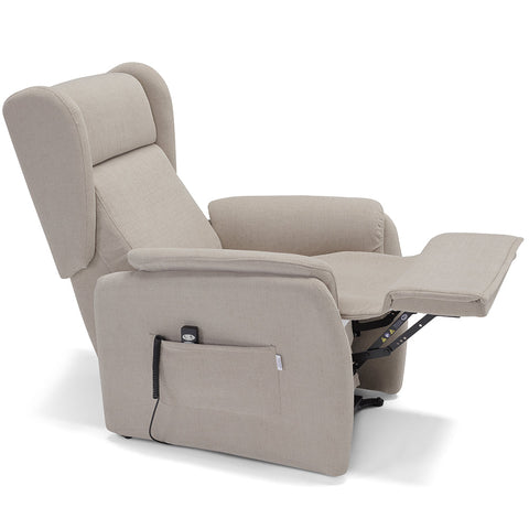 Poltrona relax elettrica reclinabile con roller system e batteria