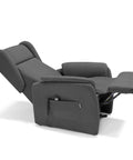 Poltrona relax elettrica reclinabile con roller system e batteria