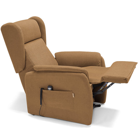 Poltrona relax elettrica reclinabile con roller system e batteria