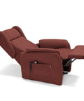 Poltrona relax elettrica reclinabile con roller system e batteria