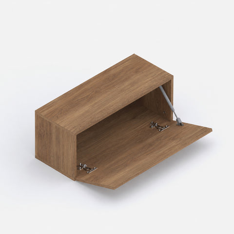 Composizione ingresso INFINITY 144 con colonna e mobile sospeso