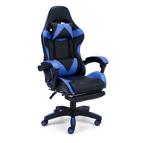 Sedia Girevole da Gaming Ergonomica con schienale regolabile e Base con rotelle piroettanti modello Lagos