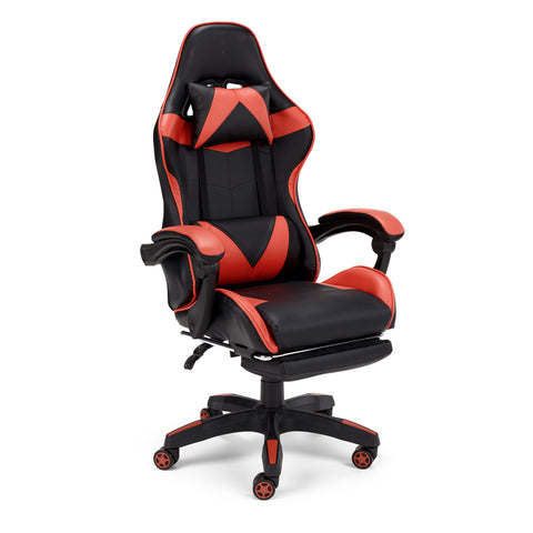 Sedia Girevole da Gaming Ergonomica con schienale regolabile e Base con rotelle piroettanti modello Lagos