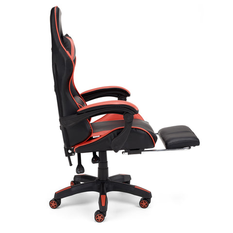 Sedia Girevole da Gaming Ergonomica con schienale regolabile e Base con rotelle piroettanti modello Lagos