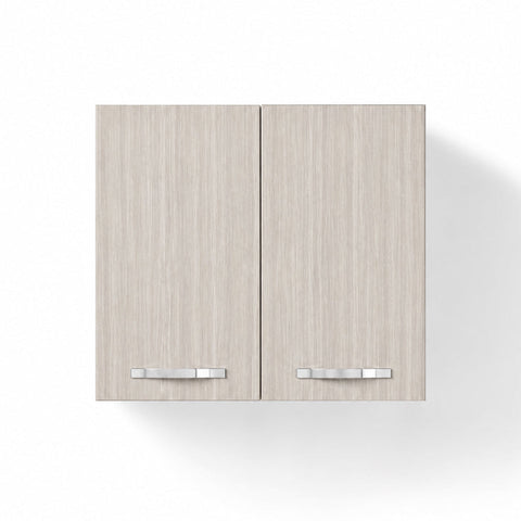 Pensile per cucina componibile da 80 cm con 2 ante linea MAKA, realizzata in legno 100% MADE IN ITALY