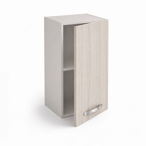 Pensile per cucina componibile da 40 cm con 1 anta linea MAKA, realizzata in legno 100% MADE IN ITALY
