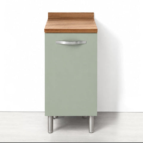 Base per Cucina componibile da 40 cm con 1 Anta linea MAKA, realizzata in legno 100% MADE IN ITALY