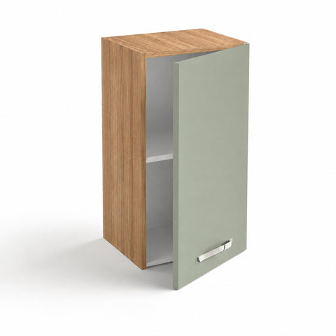 Pensile per cucina componibile da 40 cm con 1 anta linea MAKA, realizzata in legno 100% MADE IN ITALY